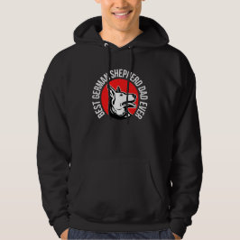 Bästa tyska shepherd Pappa någonsin Hoodie