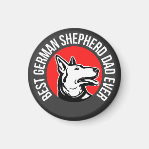 Bästa tyska shepherd Pappa någonsin Magnet