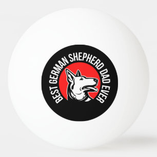 Bästa tyska shepherd Pappa någonsin Pingisboll