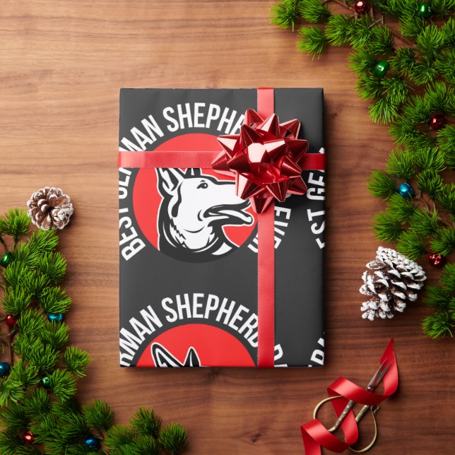 Bästa tyska shepherd Pappa någonsin Presentpapper (Julgåva)