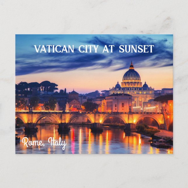 Bästa tysta ställe i italien vykort (Framsida)