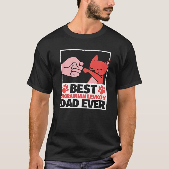 Bästa ukrainska Levkoy Pappa någonsin T Shirt (Framsida)