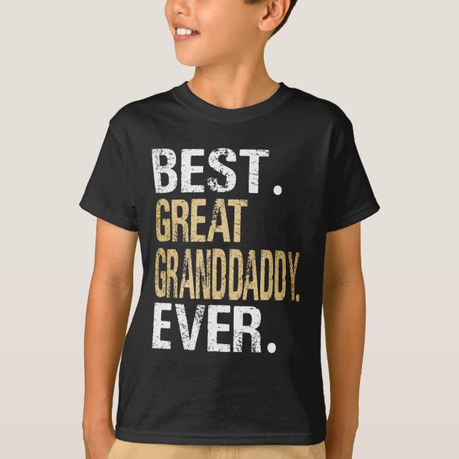 Bästa Underbara farfar någonsin Speciell Underbar  T Shirt (Framsida)