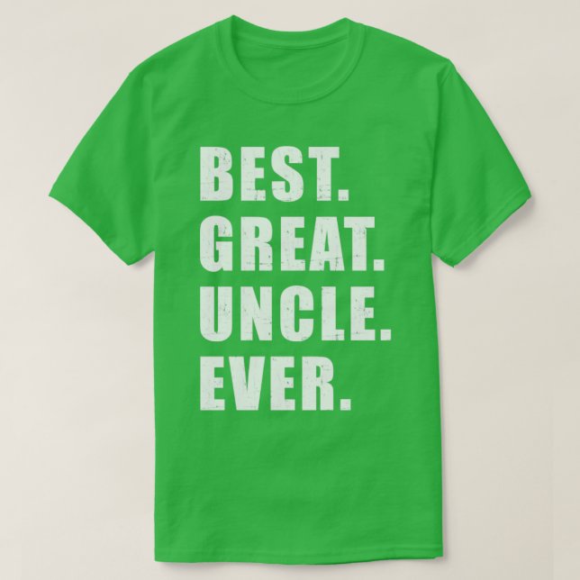 Bästa underbara morbror någonsin t shirt (Design framsida)