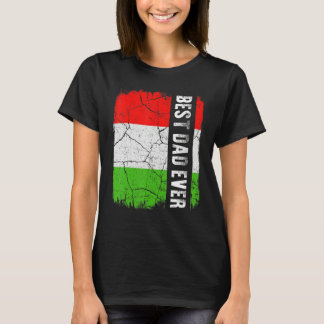 Bästa ungerska Pappa någonsin Ungern Flagga Fars d T Shirt