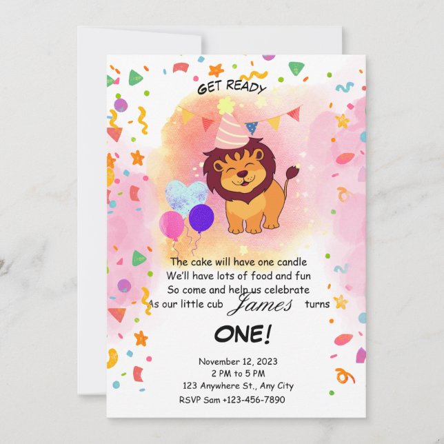 Bästa unika inbjudningar (Framsida)