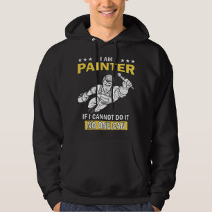 Bästa unika Roliga meningar-målare Hoodie