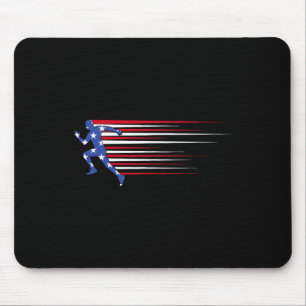 Bästa Usa Amerikanska Flagga Friidrottsgåva Team M Musmatta