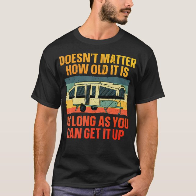 Bästa utfällbara husvagnskonst för utfällbara husv t shirt (Framsida)