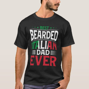 Bästa väktade italienska Pappa någonsin, italiensk T Shirt