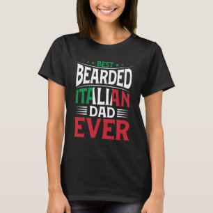 Bästa väktade italienska Pappa någonsin, italiensk T Shirt