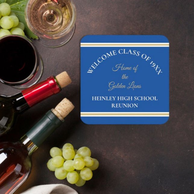 Bästa val! Klassiskt, klassåterförening party unde Underlägg Papper Kvadrat (Skapare uppladdad)