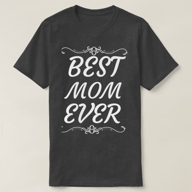 Bästa valar i mamma någonsin i Valentines day för  T Shirt (Design framsida)