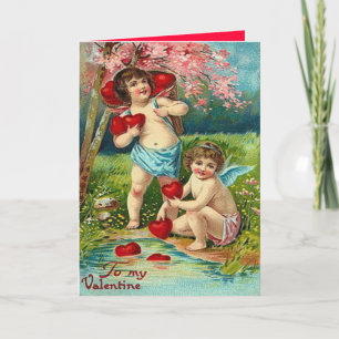 BÄSTA VALENTINES DAY-KORT - VICTORIAN ERA HELGKORT