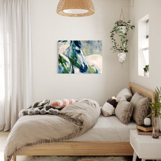 Bästa vän - Abstraktens pennramsmålning Canvastryck