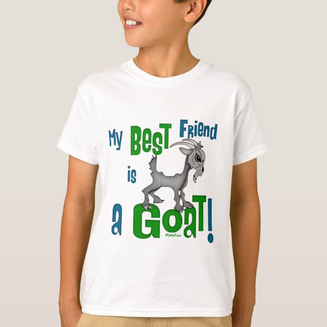 Bästa vän är en goat tee shirt (Framsida)