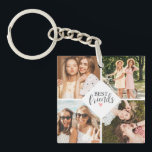 Bästa vän-BFF-foto för modern Chic<br><div class="desc">En av de bästa vännerna i fotopaterikedjan med plats för 8 foton. Anpassa den med foton av roligtens tider tillsammans. Designad av Blackberry Boulevard.</div>