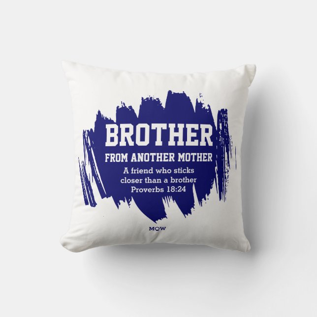 Bästa vän BROTHER FRÅN ETT ANNAT MOR Christian Kudde (Framsida)