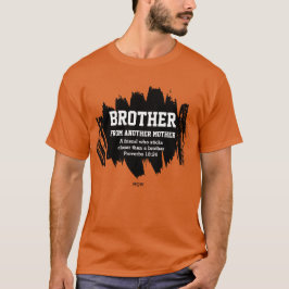 Bästa vän BROTHER FRÅN ETT ANNAT MOR Christian T Shirt