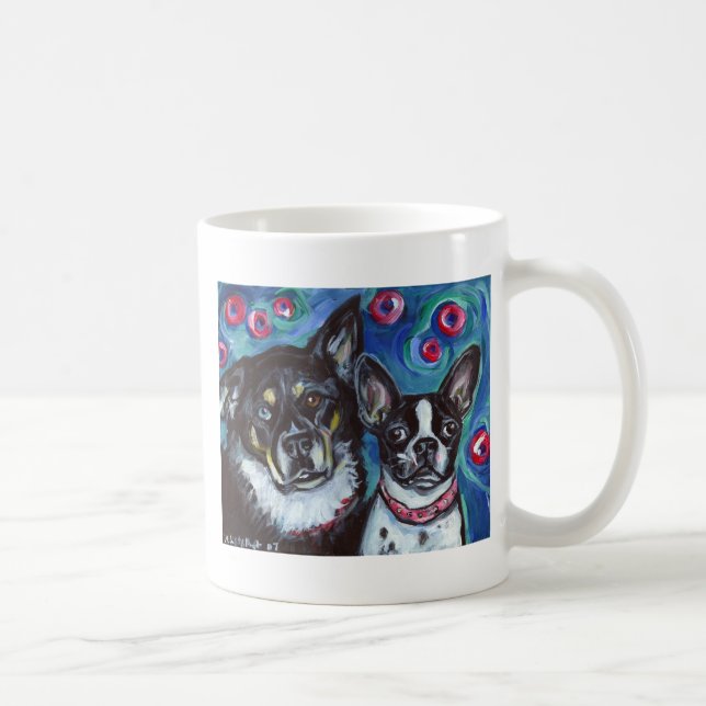 Bästa vän Bruno & Fergie Kaffemugg (Höger)