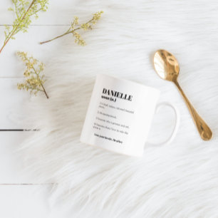 Bästa vän, egen namngåva, hjärtlig kaffe Mugg