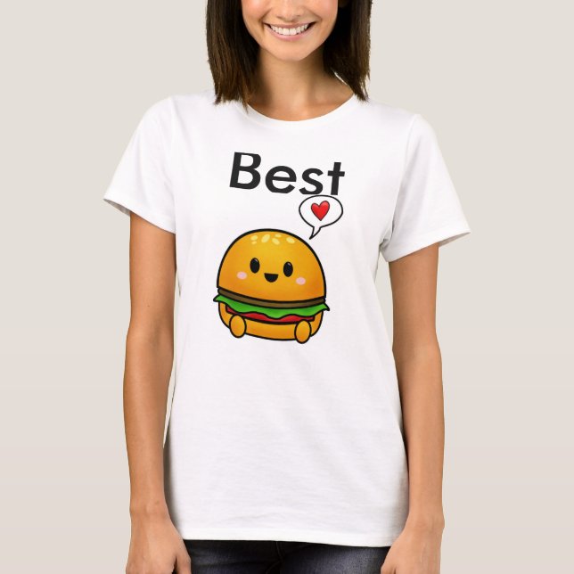 Bästa vän Flow-tank Tee (Framsida)