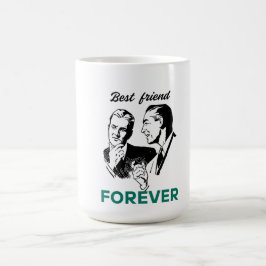 Bästa vän för alltid kaffemugg