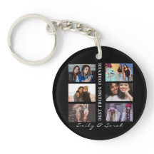 Bästa vän för Anpassningsbar 6 Fotokollage och Nam