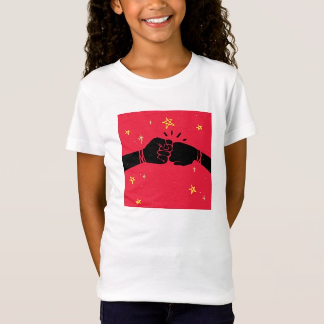 Bästa vän för första gången t shirt (Framsida)
