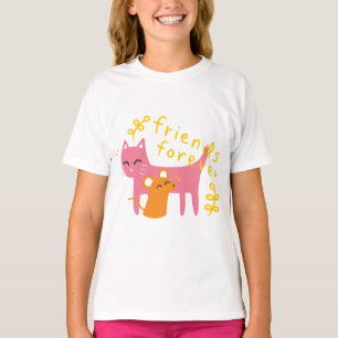 Bästa vän för katt och mus t shirt