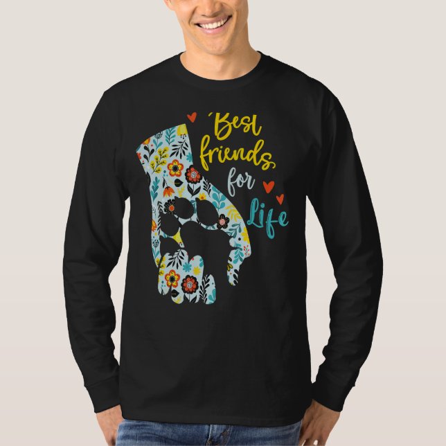 Bästa vän för Life-Hund T Shirt (Framsida)