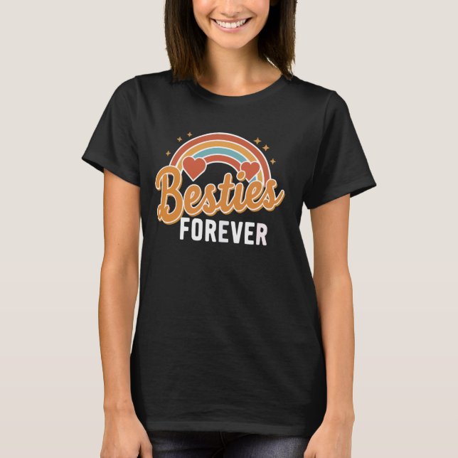 Bästa vän för Vänskapen Bestie BFF Squad T Shirt (Framsida)
