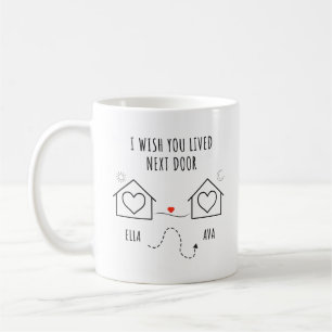 Bästa vän, gåva till bästa vän, jag önskar dig kaffemugg