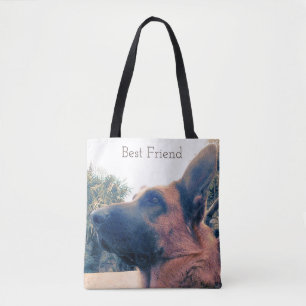 Bästa vän. Hund Tygkasse