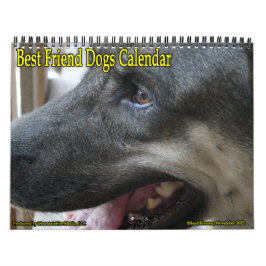 Bästa vän Hundar-kalender! Kalender