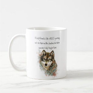 Bästa vän-inspirationsoffert, Varg, Vargar Kaffemugg