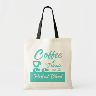 Bästa vän kaffe älskare mynta tygkasse