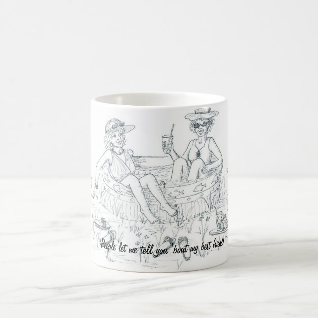 Bästa vän kaffemugg (Center)