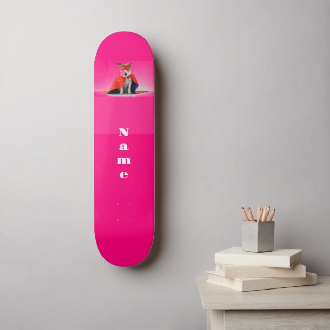 Bästa vän mini skateboard bräda 18,5 cm (Väggkonst)