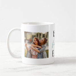 Bästa vän någonsin | 2 Fyrkantiga fotokaffe Mugg