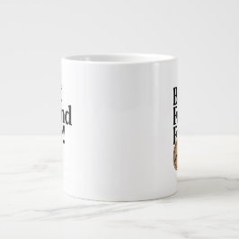 Bästa vän någonsin - Godkänd textdesign Jumbo Mugg