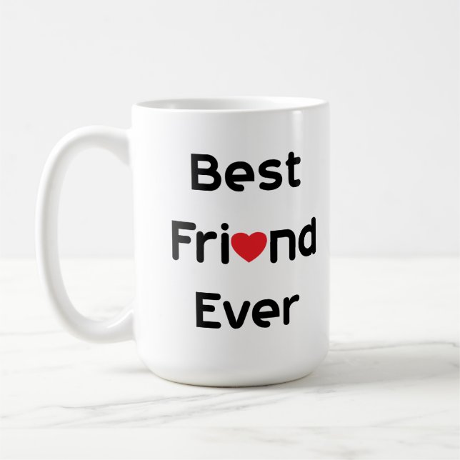 Bästa vän någonsin kaffemugg (Vänster)
