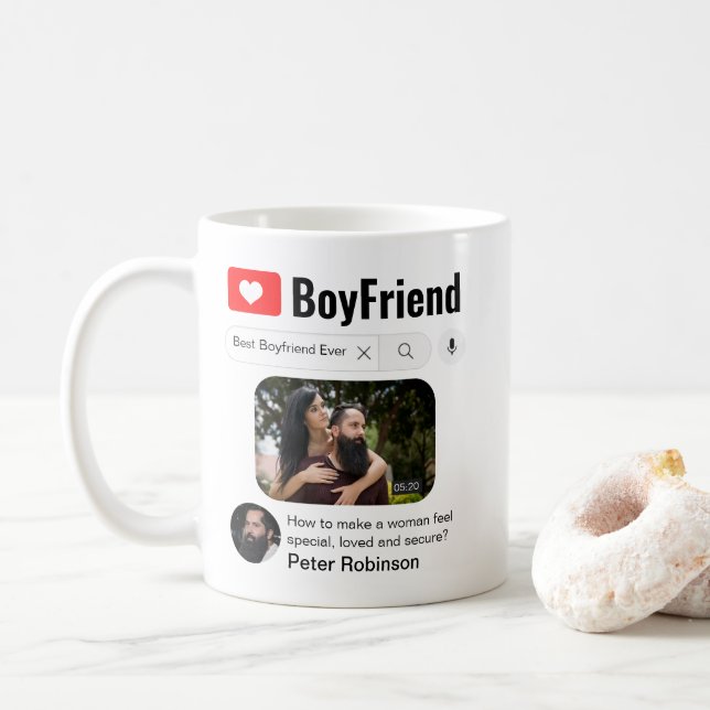 Bästa vän någonsin tidigare fantastiska sökresulta kaffemugg (Med munk)