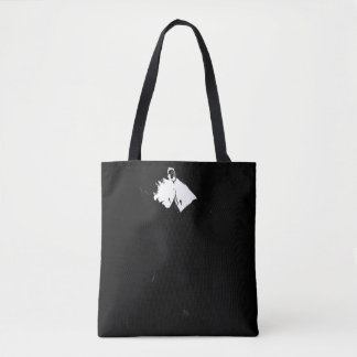 Bästa vän, svart ANIME Tote Tygkasse