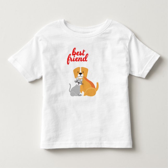 Bästa vän t shirt (Framsida)
