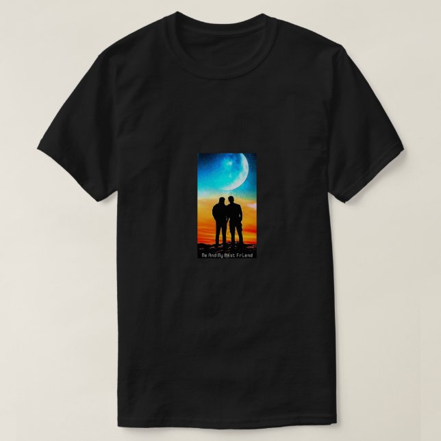 Bästa vän t-shirt (Design framsida)