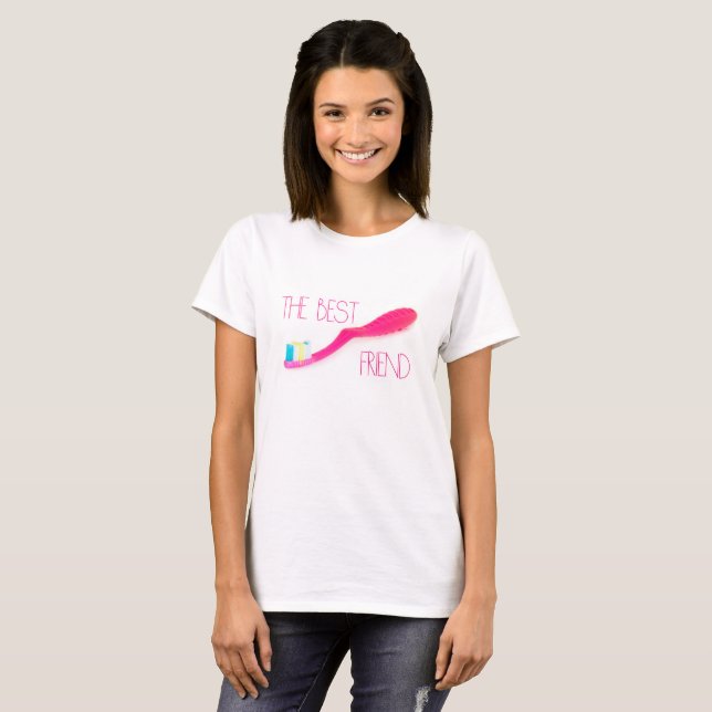 Bästa vän t-shirt (Hel framsida)