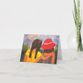 Bästa vän tack kort