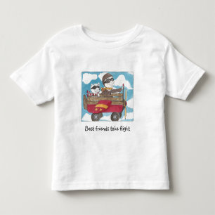 Bästa vän tar flygT-tröja T-shirt