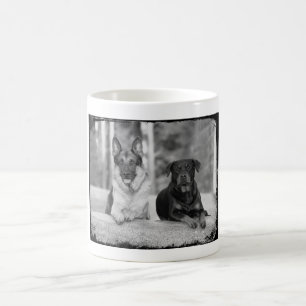 Bästa vän tysk herde & Rottweiler hundmugg Kaffemugg